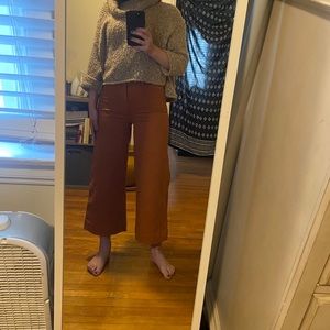 Madewell Emmett wide leg pant